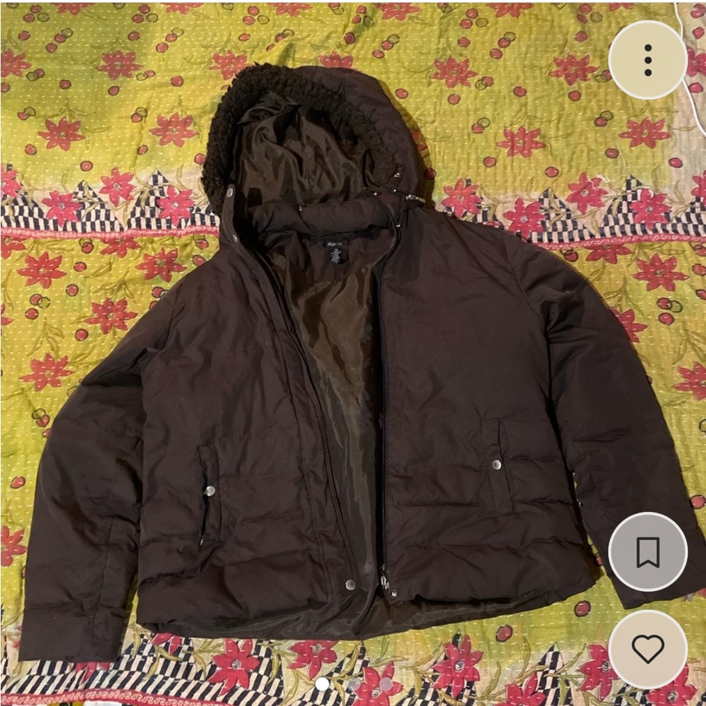 Style & Co brown coat